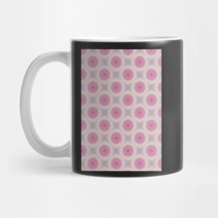 Pink Yellow and Purple Circles Mug